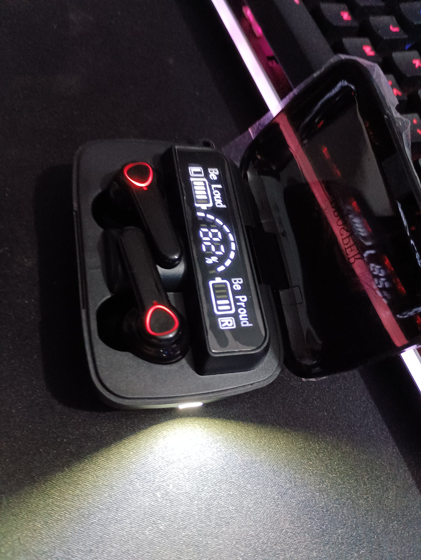AURICULAR Y CARGADOR M19 - NEGRO
